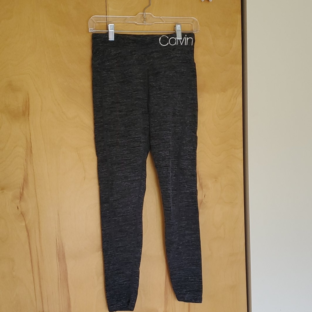 Calvin Klein Gray Marble Leggings Size Small